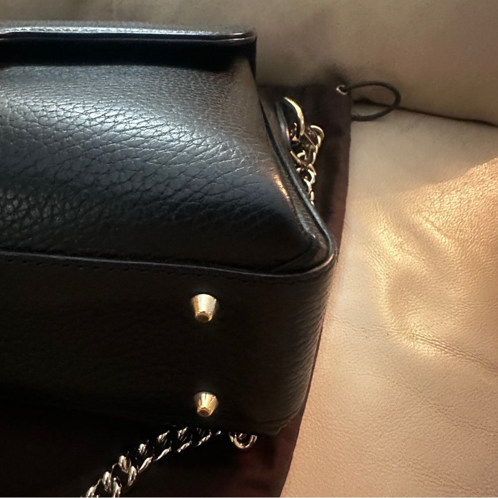 ❌SOLD❌Gucci Interlocking Flap Tote Bag with Chain Shoulder Bag - Picture 7 of 16